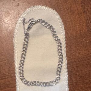 James Avery Silver Chain Bracelet Large